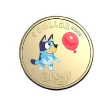 Bluey 2024 Limited Edition Coloured Coin PNC