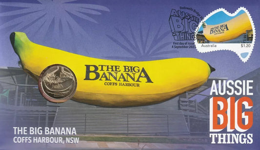 2023 Aussie Big Things The Big Banana - $1 Coin RAM PNC