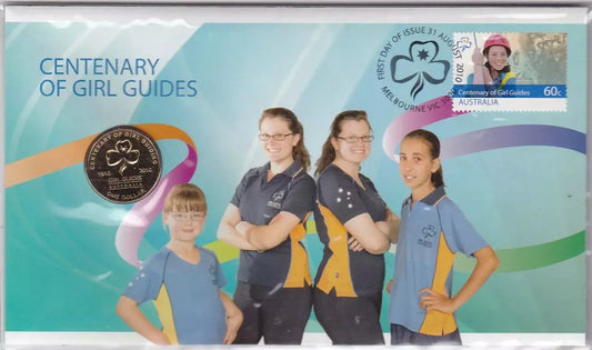 2010 Centenary of Girl Guides - $1 Commemorative Coin RAM PNC