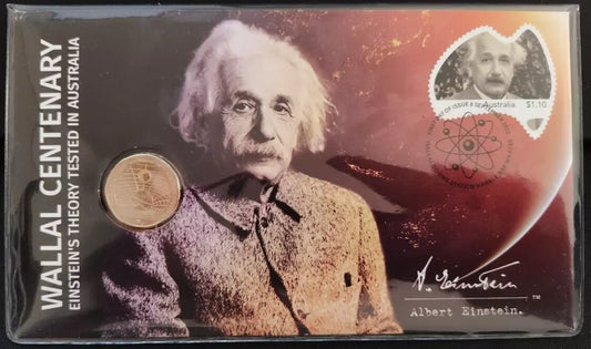 2022 Albert Einstein Wallal Centenary - $1 Commemorative Coin RAM PNC