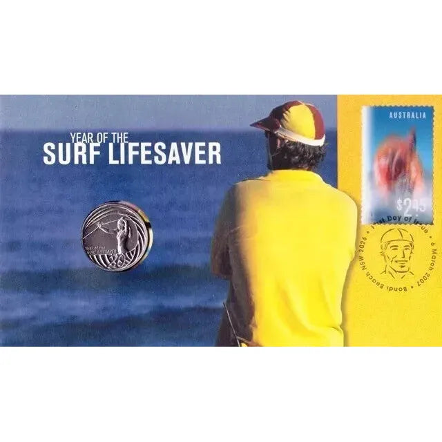 2007 Year of the Surf Lifesaver - 20c Commemorative Coin RAM PNC