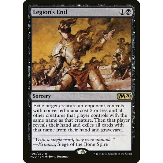 Legion's End (Rare) - MTG Core Set 2020 - Near Mint Non Foil