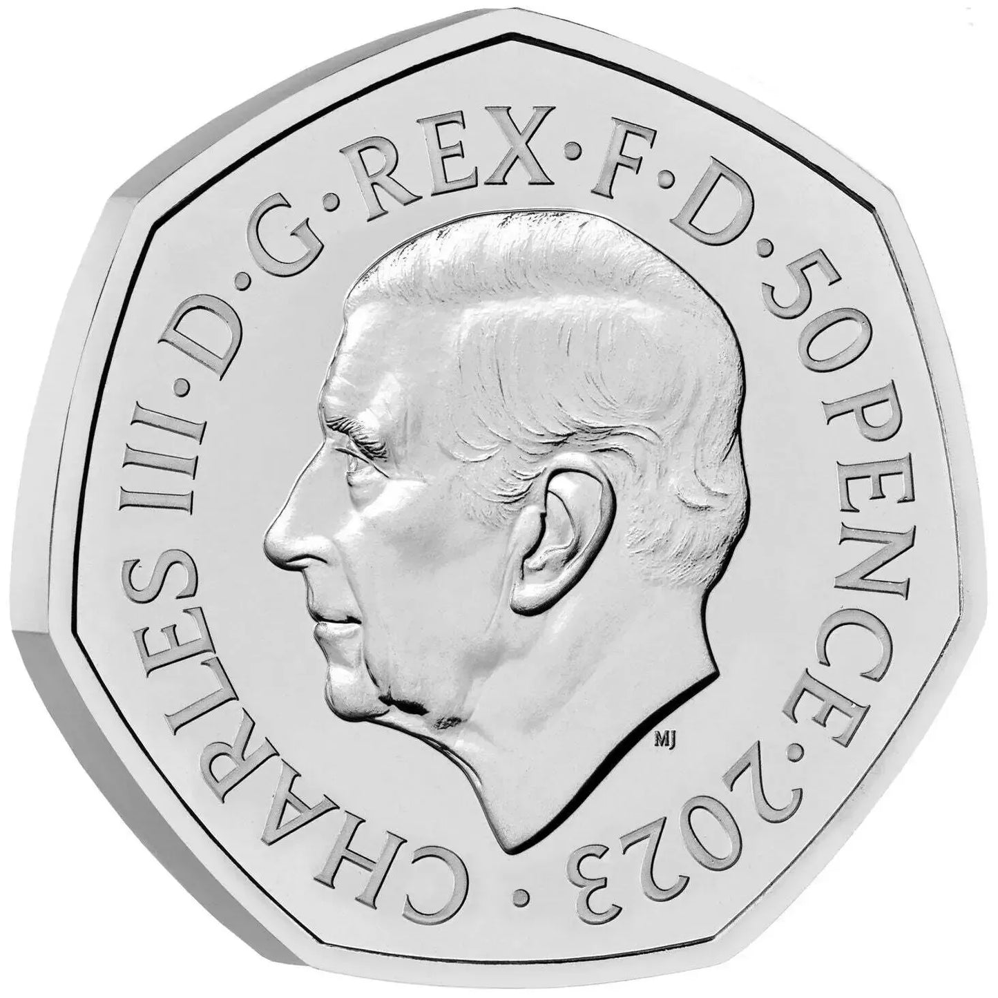 2023 UK 50p '75 Years of the NHS' Brilliant Uncirculated Coin