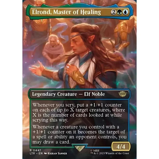 Elrond, Master of Healing (EA) - MTG Tales of Middle Earth - Near Mint Non Foil