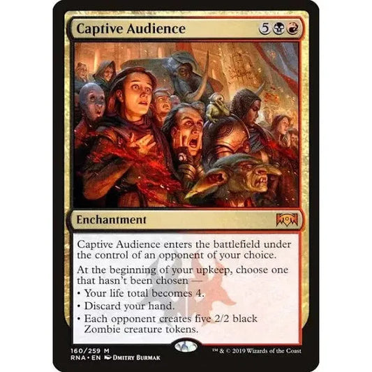 Captive Audience (Mythic) - Ravnica Allegiance - Near Mint Non Foil