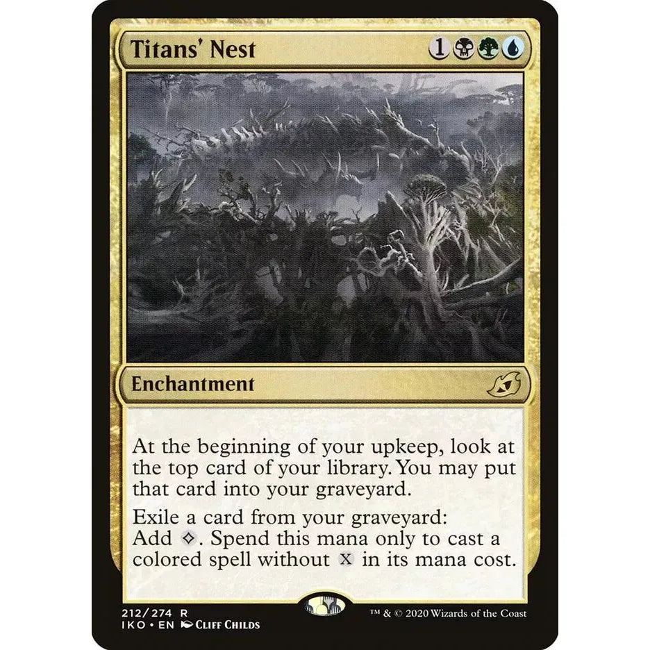 Titans' Nest (Rare Enchantment) - MTG Ikoria - Near Mint Non Foil