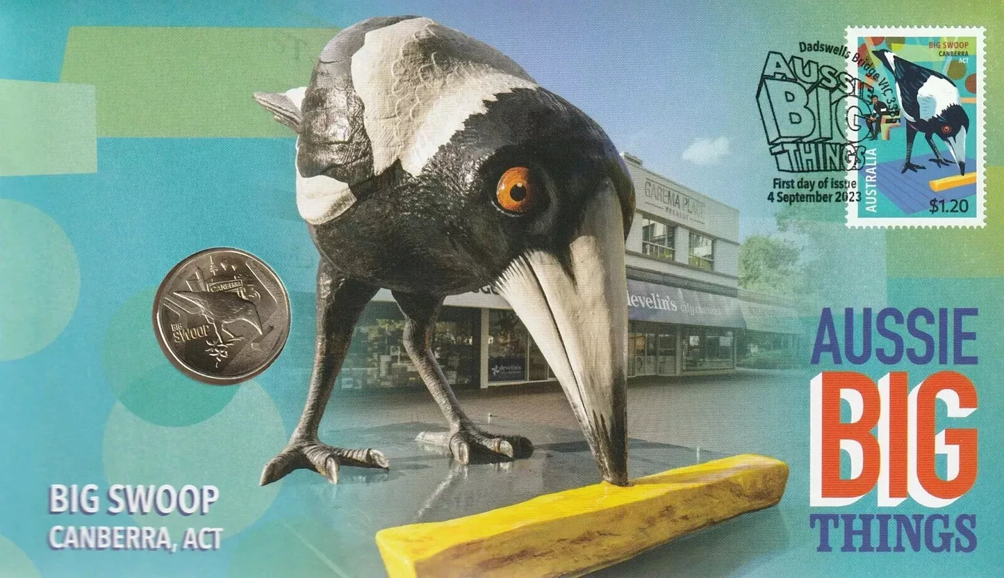 2023 Aussie Big Things Big Swoop - $1 Coin RAM PNC