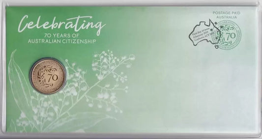 2019 Celebrating 70 Years of Australian Citizenship - $1 Coin Perth Mint PNC