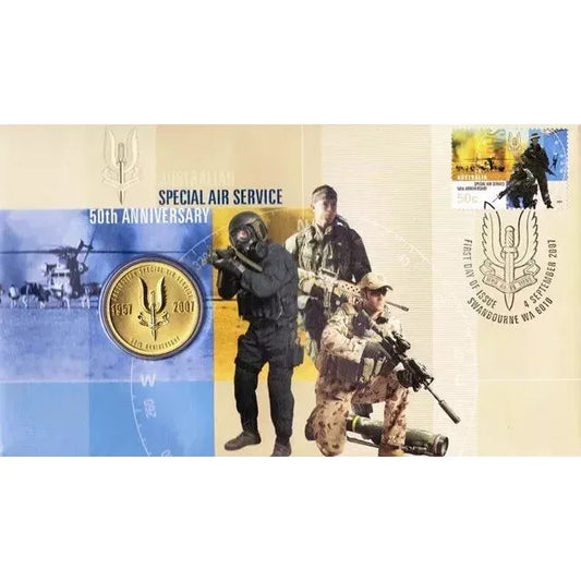 2007 50th Anniversary Special Air Service (SAS) - $1 Coin Perth Mint PNC