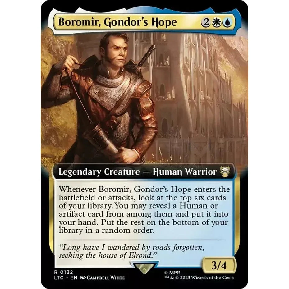 Boromir, Gondor's Hope (EA) - MTG Tales of Middle Earth - Near Mint Non Foil