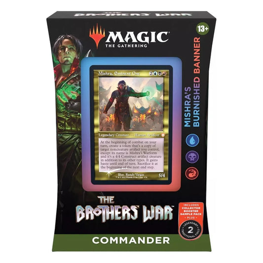 MTG - The Brothers War - Mishra’s Burnished Banner Commander Deck NEW IN BOX