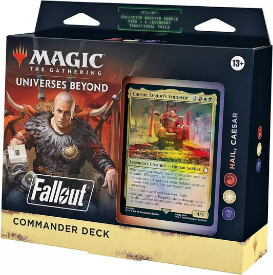 HAIL, CAESAR - MTG Fallout Commander - Sealed Deck New In Box