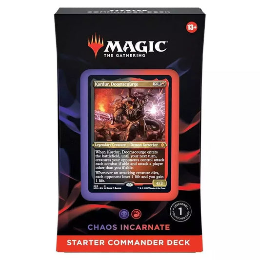 Magic: The Gathering Starter Commander 2022 Deck - CHAOS INCARNATE