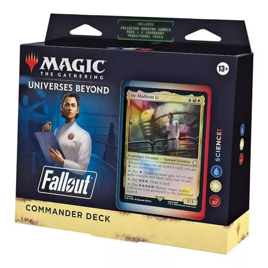 SCIENCE! - MTG Universes Beyond Fallout Commander - New in Box Sealed Deck