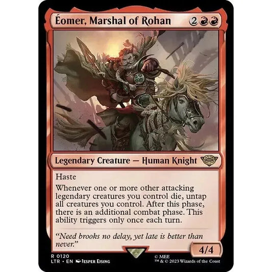 Eomer, Marshal of Rohan (Rare) - MTG Tales of Middle Earth - Near Mint Non Foil