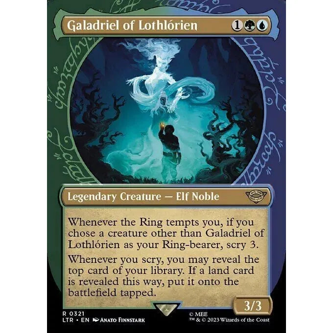 Galadriel of Lothlorien (Showcase) - MTG Tales of Middle Earth - NM Non Foil