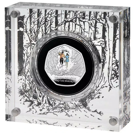 2023 Royal Mint - The Lion, the Witch and the Wardrobe UK 50p Silver Proof Coin