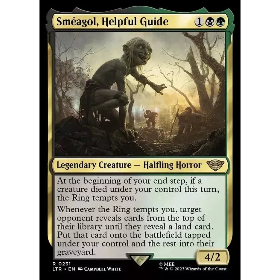 Smeagol, Helpful Guide (Rare) - MTG Tales of Middle Earth - Near Mint Non Foil