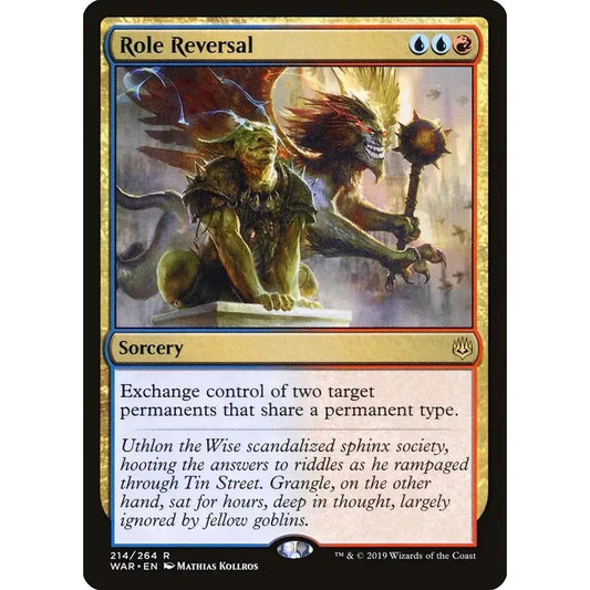 Role Reversal (Rare) - MTG War of the Spark - Near Mint Non Foil