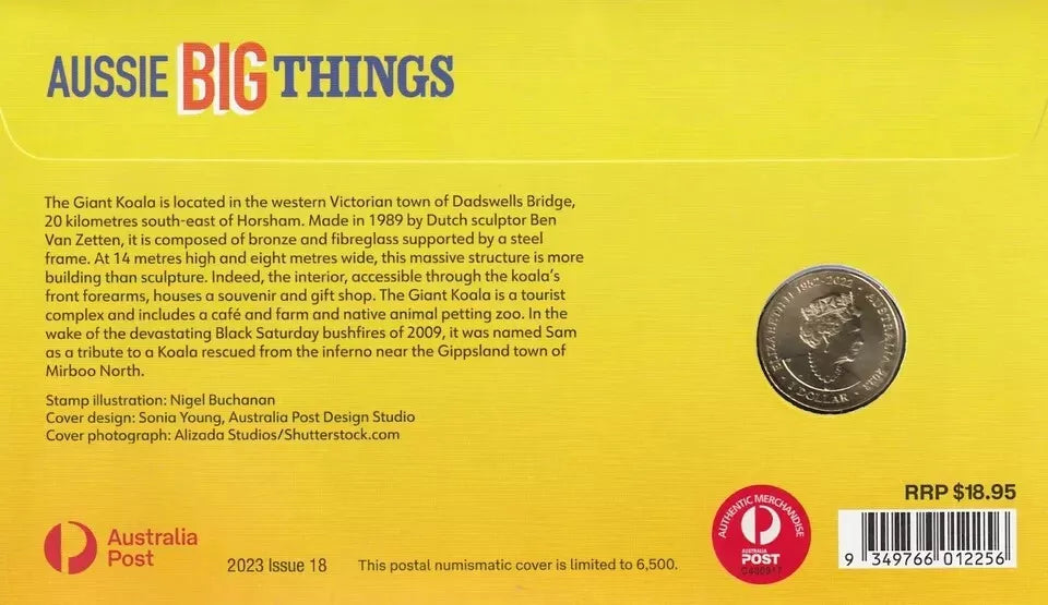 2023 Aussie Big Things Giant Koala - $1 Coin RAM PNC