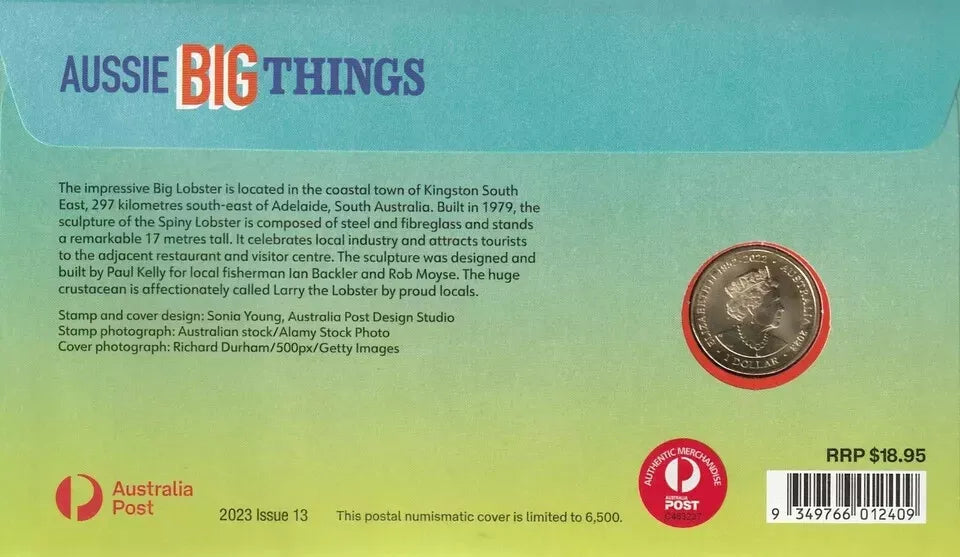 2023 Aussie Big Things The Big Lobster - $1 Coin RAM PNC