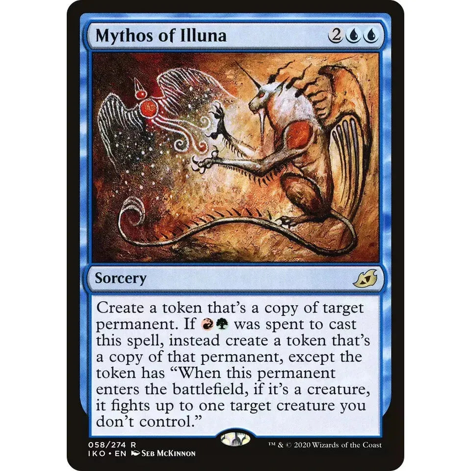 Mythos of Illuna (Rare) - MTG Ikoria: Lair of Behemoths - Near Mint Non Foil