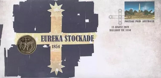 2019 Eureka Stockade 1854 - $1 Commemorative Coin RAM PNC