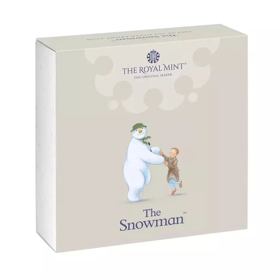 2023 Royal Mint - The Snowman Silver Proof 50p Coin