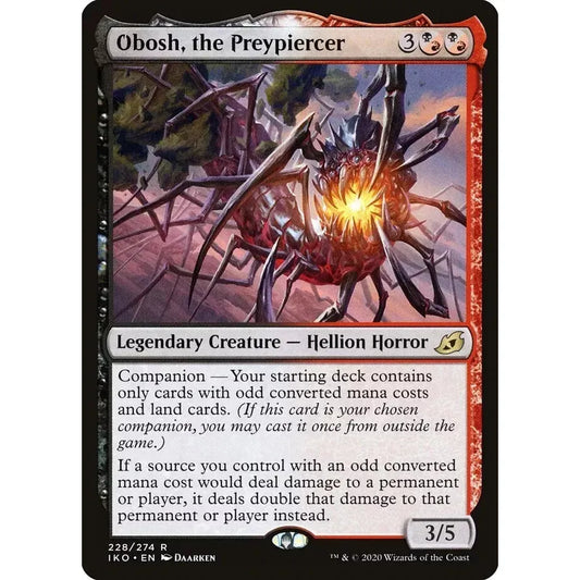 Obosh, the Preypiecer (Rare) - MTG Ikoria - Near Mint Non Foil