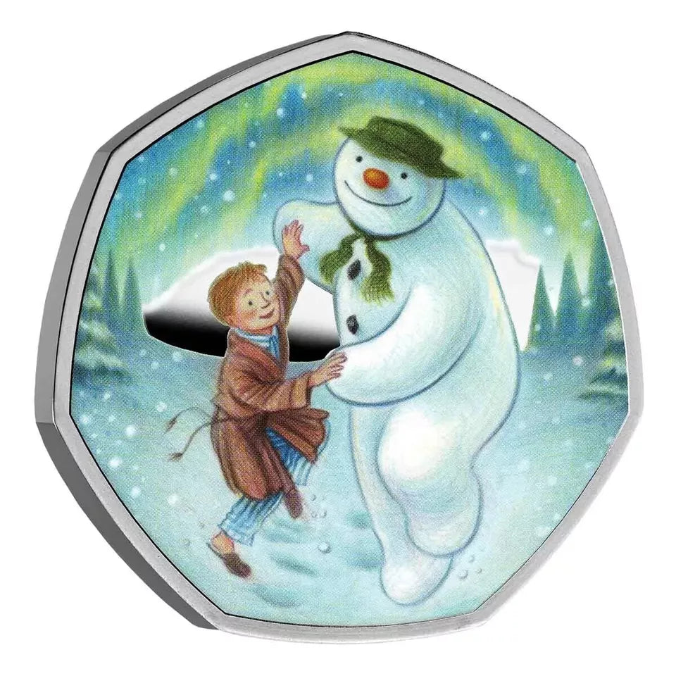 2023 Royal Mint - The Snowman Silver Proof 50p Coin