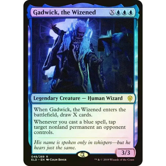 Gadwick, the Wizened (Rare) - MTG Throne of Eldraine - Near Mint Foil