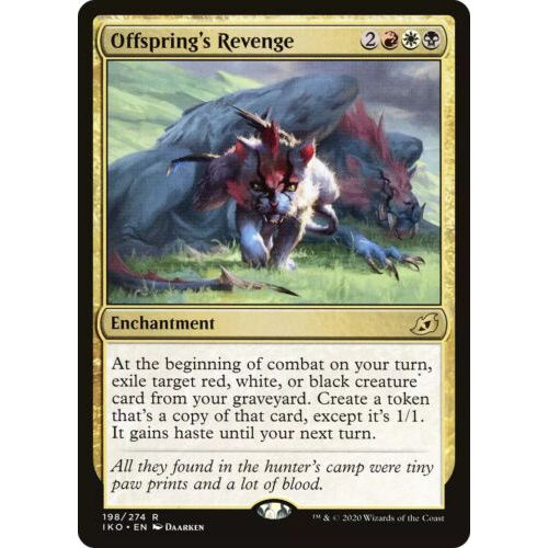 Offspring's Revenge (Rare) - MTG Ikoria: Lair of Behemoths - Near Mint Non Foil