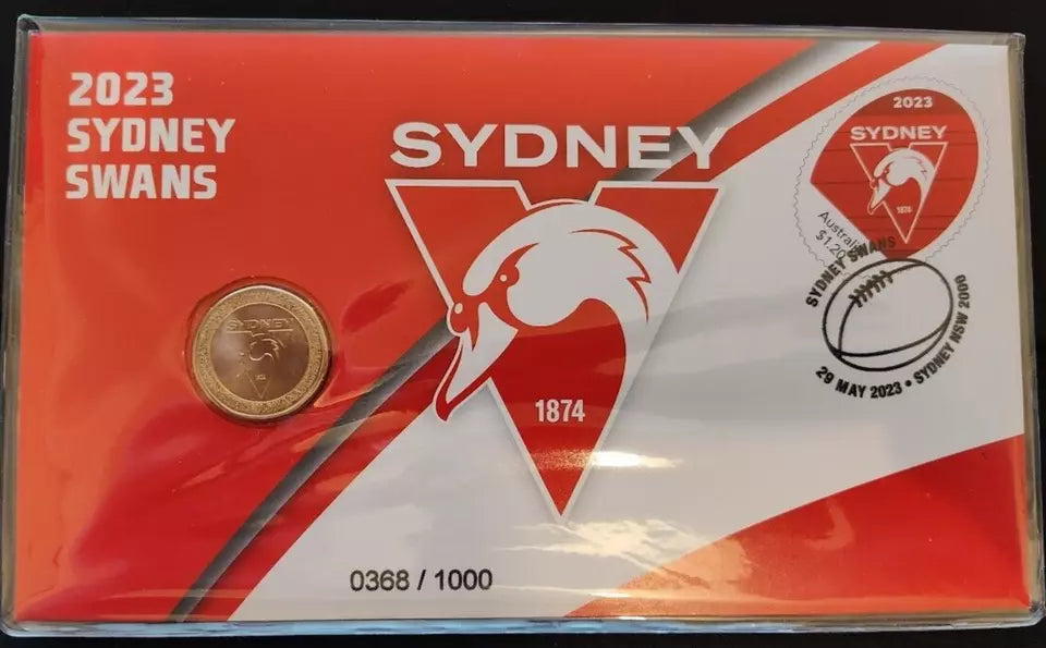 2023 AFL Sydney Swans - $1 Coin RAM PNC Limited Edition